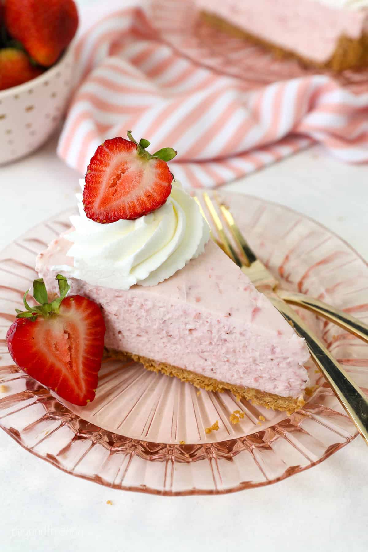 Strawberry cheesecake 
