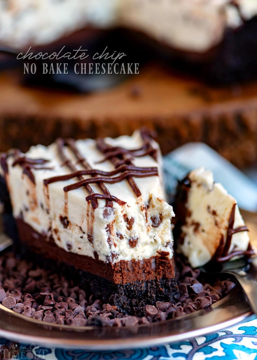 Chocolate chip cheesecake 